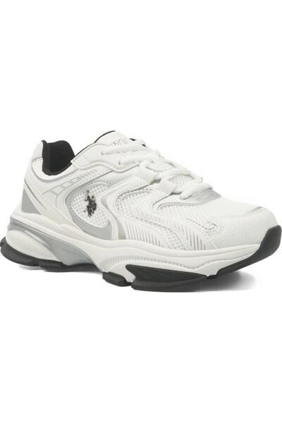 U.S. Polo Assn. U.S.Polo Assn Nancy 6Fx White Running Walking Anatomical Sports Shoes