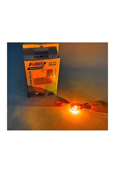 FEMEX T15 W16W Sinyal Aydınlatma Naturel Turuncu