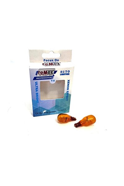 FEMEX T15 W16W Sinyal Aydınlatma Naturel Turuncu