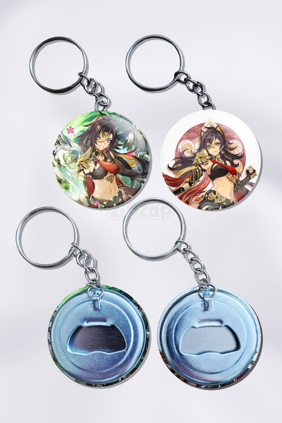 ZipZap Διακοσμητικό μπρελόκ τσάντας Dehya Genshin Impact (2 ΤΕΜ)