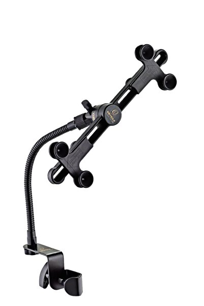 Ortega OTBH-DLX Βάση Tablet Βαρέως Τύπου έως 13 ίντσες — Εύκαμπτη Βάση με Λαι...