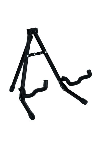 Ortega OPGS-2BK Πτυσσόμενη Βάση Κιθάρας Αλουμινίου – Μαύρο, Καθολική Στήριξη