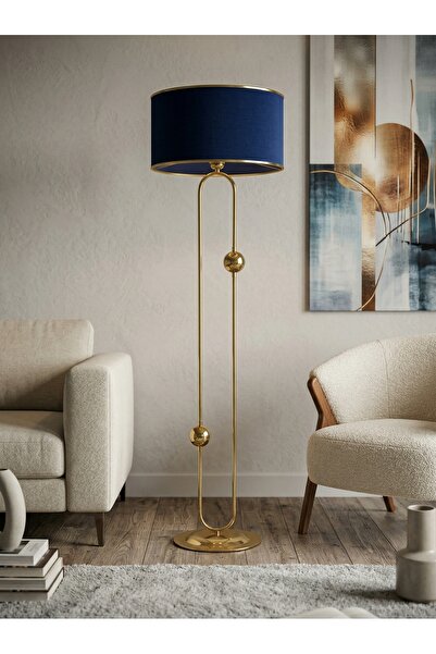 VENÜS NOVA SCEPTRUM GOLD METAL LAMBADER | LACİVERT GOLD ŞERİT KUMAŞ BAŞLIK SA...