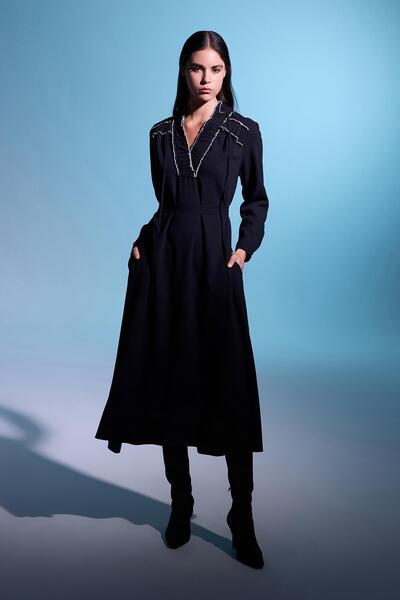 Jus De Pommes 55504-JP DRESS Siyah