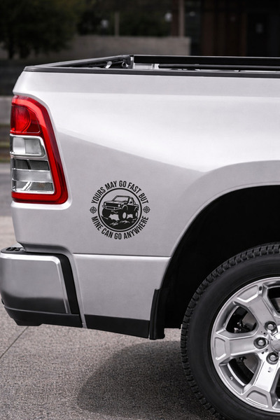New Jargon Off Road Oto Sticker 4x4 Araç Sticker - Arazi Aracı Sticker 15x14cm