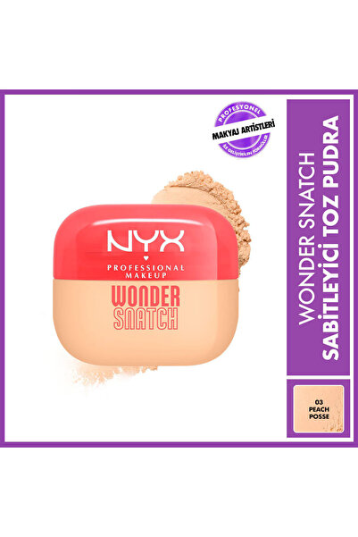 NYX Wonder Snatch Sabitleyici Pudra Peach Posse