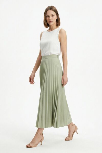 Rays Πλισέ μακριά φούστα 1296