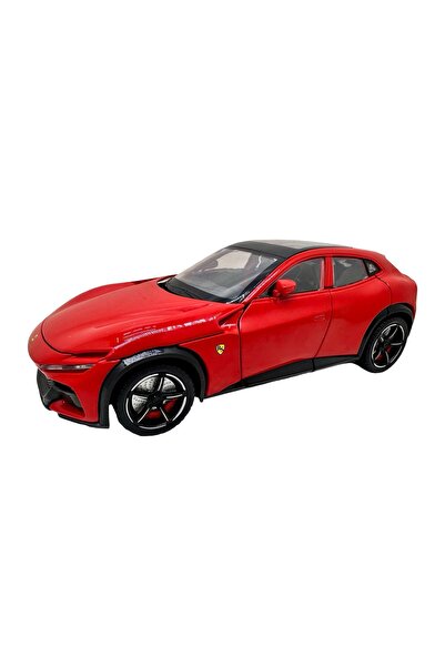 JPT Ferrari Purosangue 1:24 Χυτό μετάλλιο με φώτα Κόκκινο