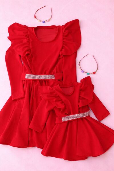 Atelier BBS MOTHER DAUGHTER DRESSES, XS-S AND 1-2 YEARS