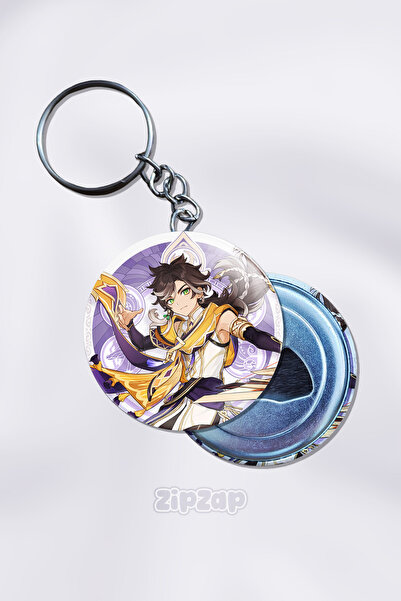 ZipZap Στολίδι τσάντας και μπρελόκ Sethos Genshin Impact (1 ΤΕΜ)