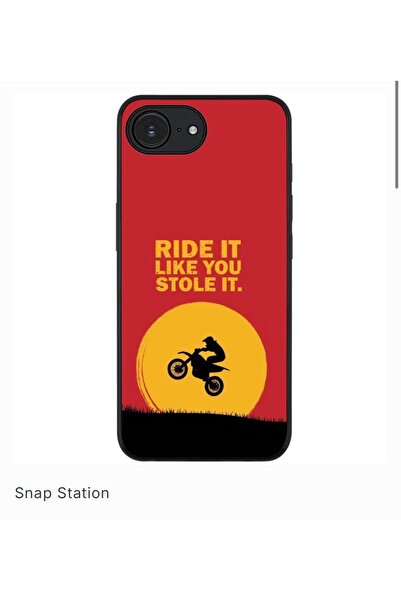 SNAPSTATIONRO Προστασία Husa, MagSafe, iPhone 16E - RIDE_STOLEN