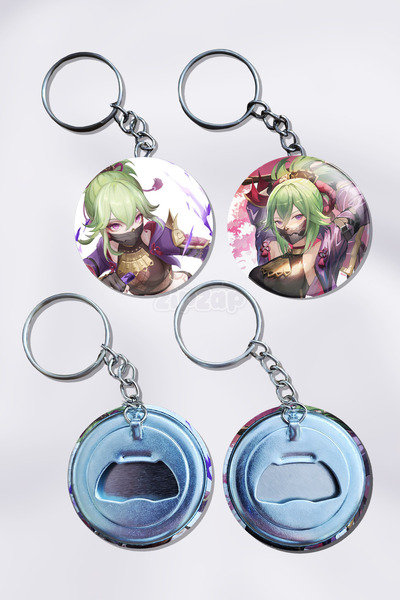 ZipZap Κουκί Σινόμπου Γκένσιν Ίμπακτ Διακοσμητικό Μπρελόκ για Τσάντα (2 ΤΕΜΑΧΙΑ)