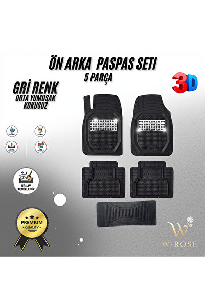 WROSE MG HS 2024 SONRASI | PHEV MODEL UYUMLU SİYAH- GRİ KROM RENK PREMİUM OTO...