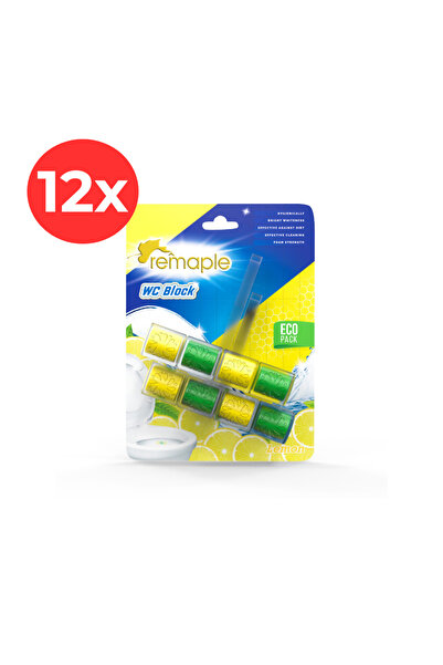 REMAPLE 12 x WC Deo block Lemon 50*2gr