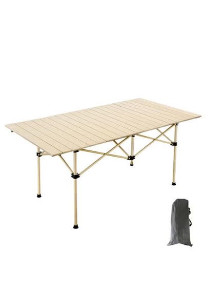 Cady One طاولة رحلات محمولة بسطح من سبائك الألومنيوم، طاولة تخييم قابلة للطي ...
