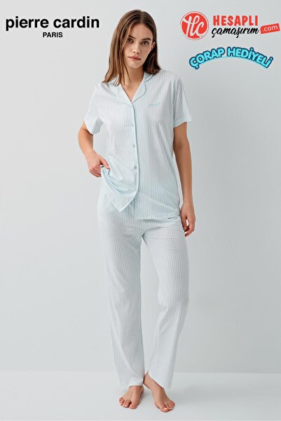 Pierre Cardin Paris Premium Γυναικεία Σετ Πιτζάμες από Μοντάλ Βαμβάκι, Άνετα,...