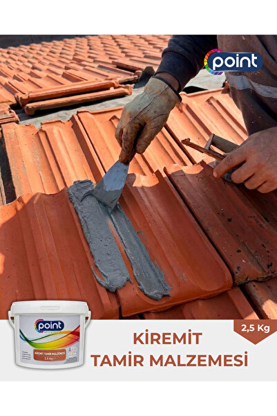 Point Boya KİREMİT TAMİR MALZEMESİ - İç/Dış Cephe Çatlak Tamir Malzemesi (2,5...
