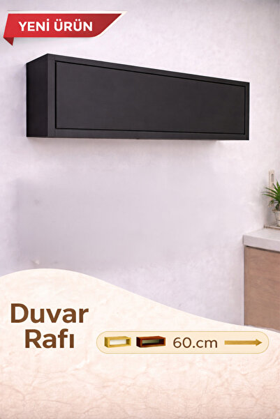 Nowella Home Tekli Kapaklı Duvar Dolabı 60 cm | Modern Ahşap Banyo & Mutfak D...