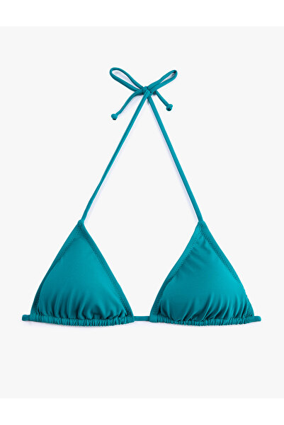 Koton Halter Triangle Bikini Top