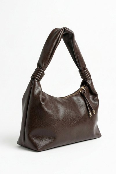 HAKKE Γυναικεία τσάντα ώμου με κορδόνι περίσφιξης