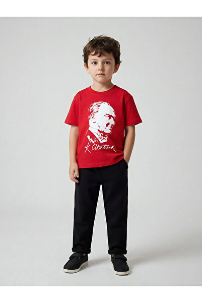 LC Waikiki Lcw Kids Black Elastic Waist Boys' Trousers