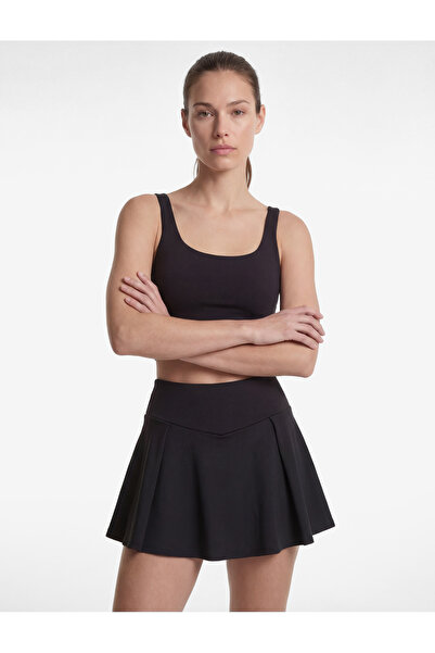 Koton Cross Strap U-Neck Sleeveless Crop Sports Blouse