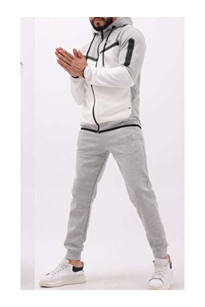 m.baba Tech Fleece Siyah Eşofman Takımı