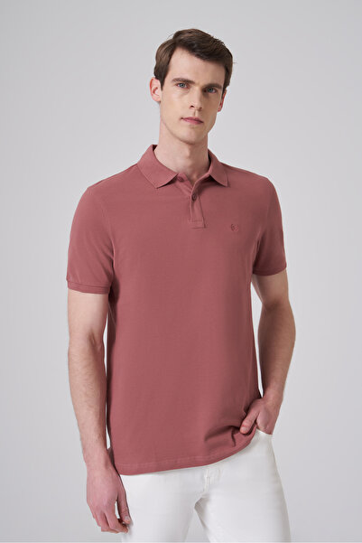 Morven Ανδρικό μπλουζάκι Rose Basic Polo Neck Dynamic Fit
