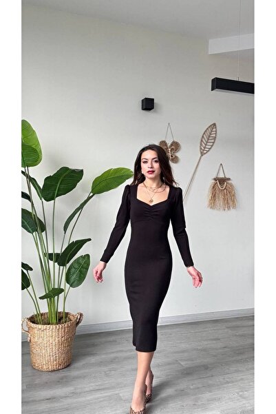 1 moda Triko elbise