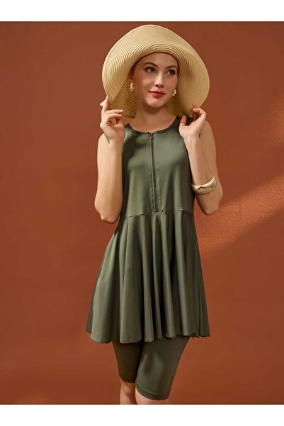 Mayo Bella Hijab Μαγιό - Χακί -