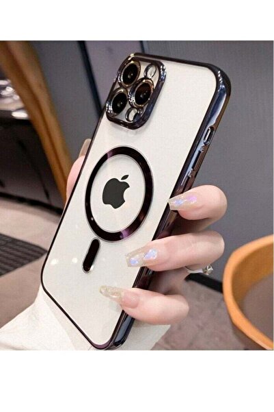 Shopi غطاء شفاف نحيف مغناطيسي MagSafe لهاتف آيفون 14 برو ماكس