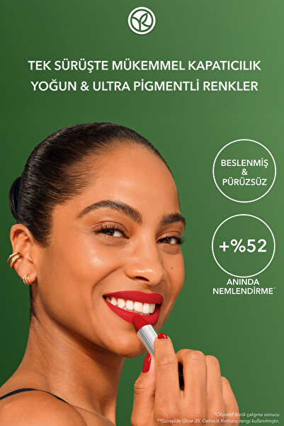 Yves Rocher Rouge Botanique Ultra Renkli Nemlendirici Mat Ruj - 425. Kahve -3.5g