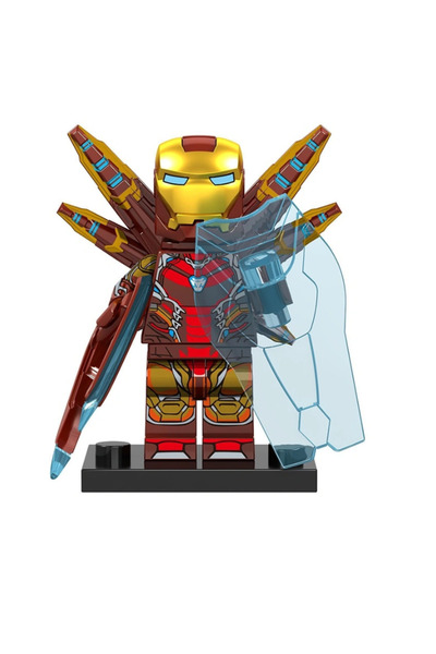 yamanS Iron Man End Game Figür Yapı Blok Süper Kahraman Oyuncak