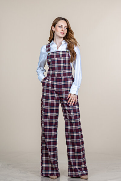 MissVina بدلة سالوبيت بنمط منقوش 50363