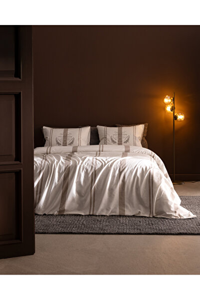 Madame Coco Σετ Παπλωματοθήκη Leonore King Size 100% Βαμβακερό με στάμπα Ranf...