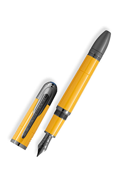 Montblanc Great Characters Enzo Ferrari Özel Üretim Giallo Modena Dolma Kalem...