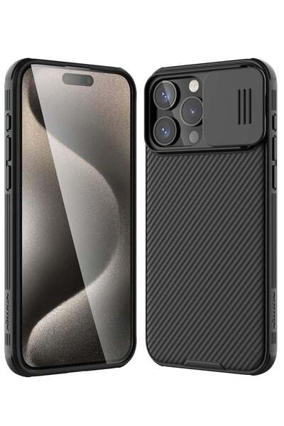 Shopi غطاء حماية CAMSHIELD PRO لهاتف آبل آيفون 15 برو ماكس 6.7 بوصة (2023)