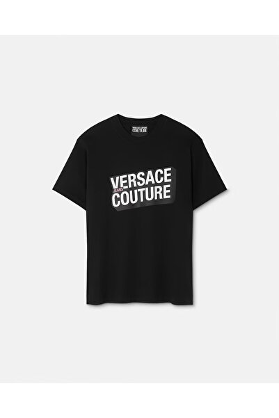 VERSACE JEANS COUTURE Ανδρικό T-shirt 79GAHP02 CJ01P Πράσινο