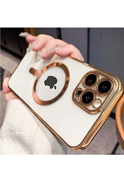 Shopi غطاء شفاف نحيف مغناطيسي MagSafe لهاتف آيفون 14 برو ماكس