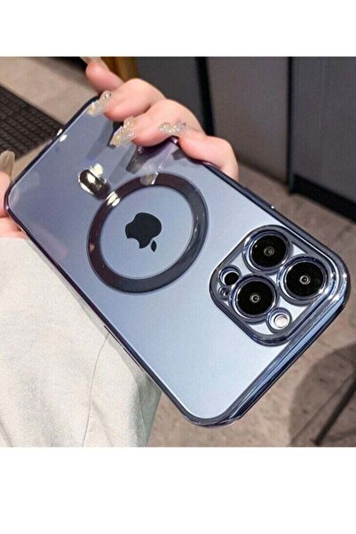 Shopi غطاء شفاف نحيف مغناطيسي MagSafe لهاتف آيفون 14 برو ماكس