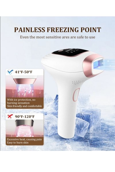 Tastech Y-1104 IPL Buz Lazer Epilasyon Cihazı 5 ℃ Soğutma Yüz Bacak Koltuk Altı Tüm Vücut