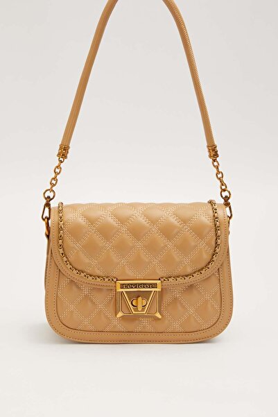 Levidor Premium Χακί Γυναικεία Τσάντα Ώμου 930609