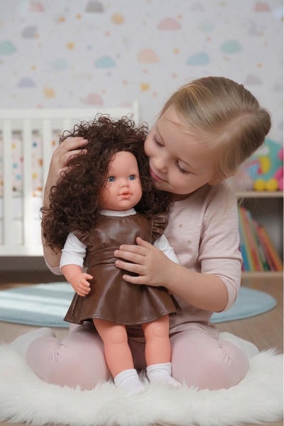 ŞAŞKIN HOUSE SEVİMLİ BONUS SAÇLI SESLİ KONUŞAN ET BEBEK&65 CM SEVİMLİ DERİ EL...