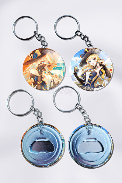 ZipZap Διακοσμητικό Μπρελόκ Τσάντας Navia Genshin Impact (2 ΤΕΜ)