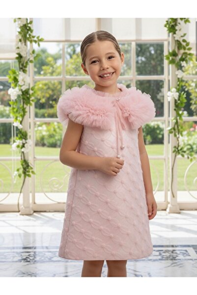 MAYORAL Pamina Li̇mi̇ Stylish Dress for Girls with Detachable Collar