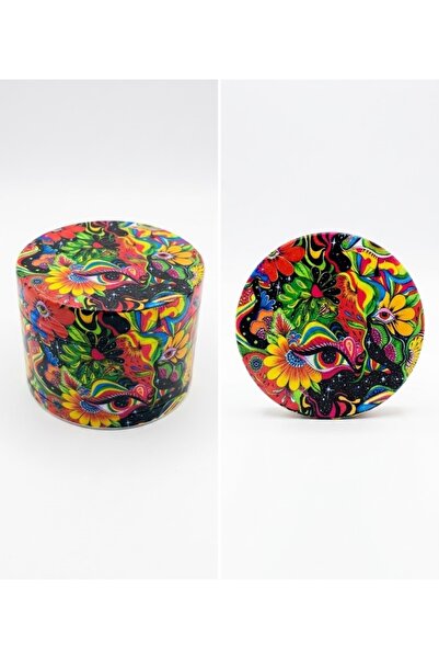 BGA Limited Edition 50mm Grinder Spice Grinder Mill Thick Metal with Pollen T...
