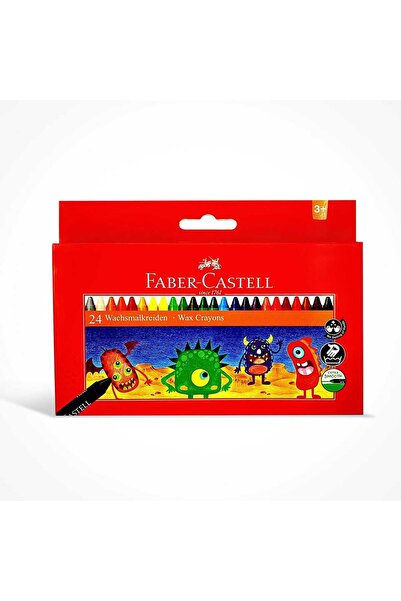 Faber Castell أقلام تلوين شمعية من فابر كاستل 24 قطعة