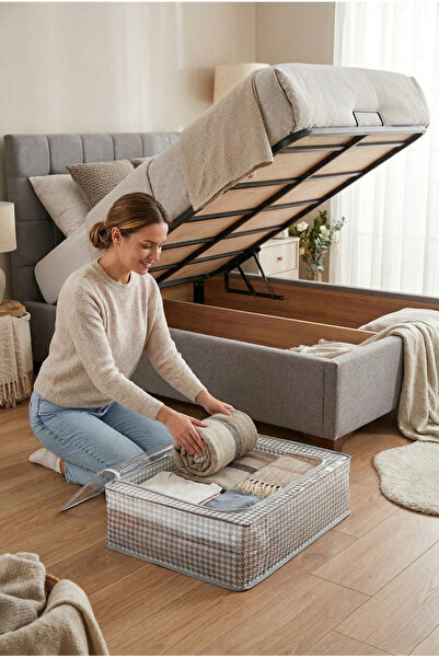 SER&YAT Διαφανής θήκη με σχέδιο ράμφους ψαριού, με παράθυρο κάτω από τη βάση,...