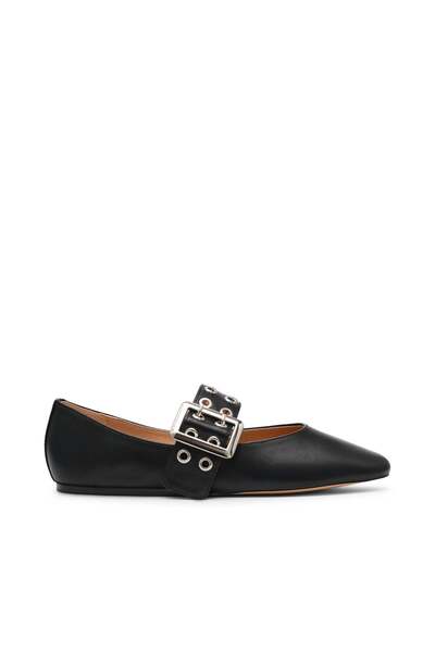 Steve Madden Atlantica Solid Low Heel Ballerinas