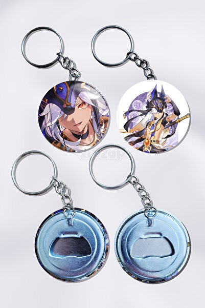 ZipZap Στολίδι τσάντας Cyno Genshin Impact με μπρελόκ (2 ΤΕΜ)